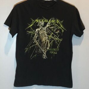 Black Graphic Band T-Shirt